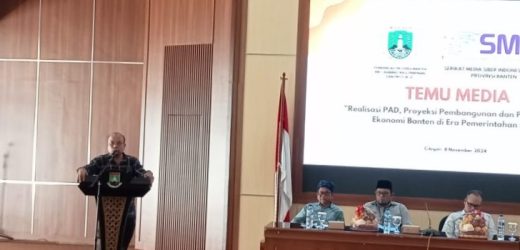 Sinergi Media dan Pemerintah,  Ketua SMSI : Dukung Pertumbuhan Ekonomi Banten