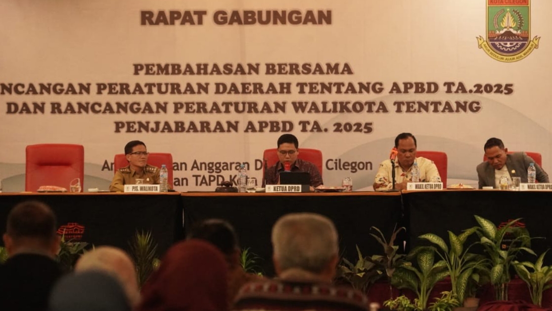 Rumuskan R-APBD 2025, DPRD dan Pemkot Cilegon Gelar Ragab