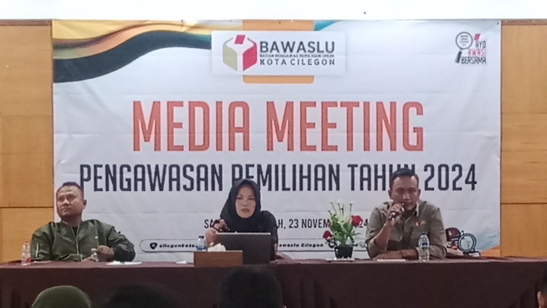 Masa Tenang Pilkada 2024, Bawaslu Cilegon Perkuat Pengawasan Pemilih