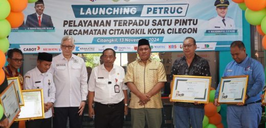 Tingkatkan Pelayanan Publik, Kecamatan Citangkil Resmikan PETRUC