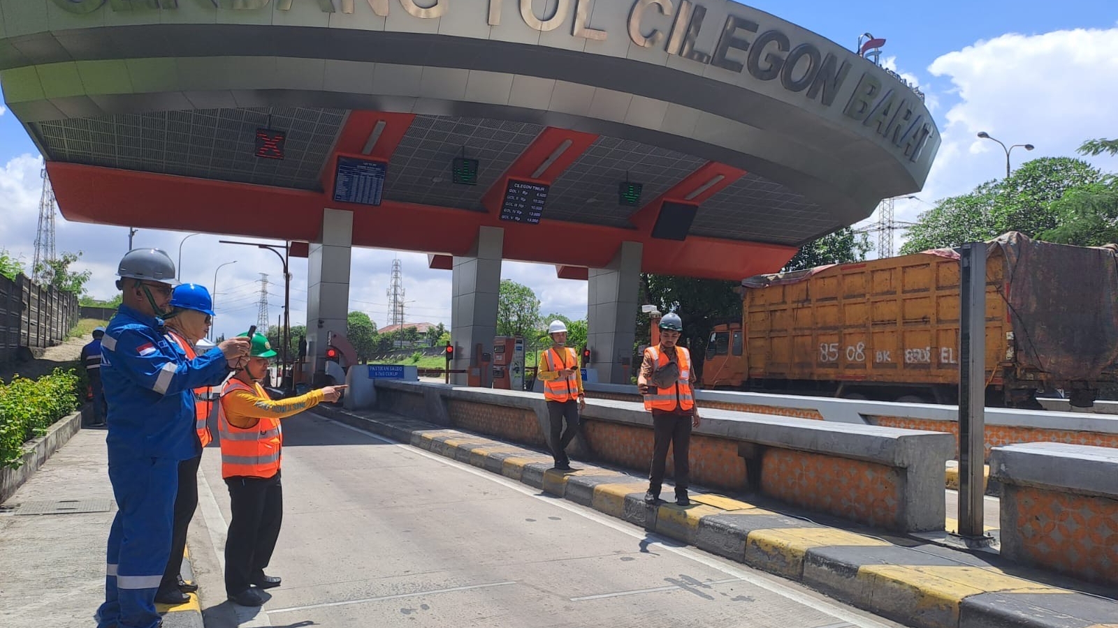 Kota Cilegon Jadi Percontohan Tera Jembatan Timbang