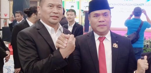 Hadiri Pelantikan Pengurus Kadin Kota Cilegon, H Hamid Beri Ucapkan Selamat Kepada Abah Salim