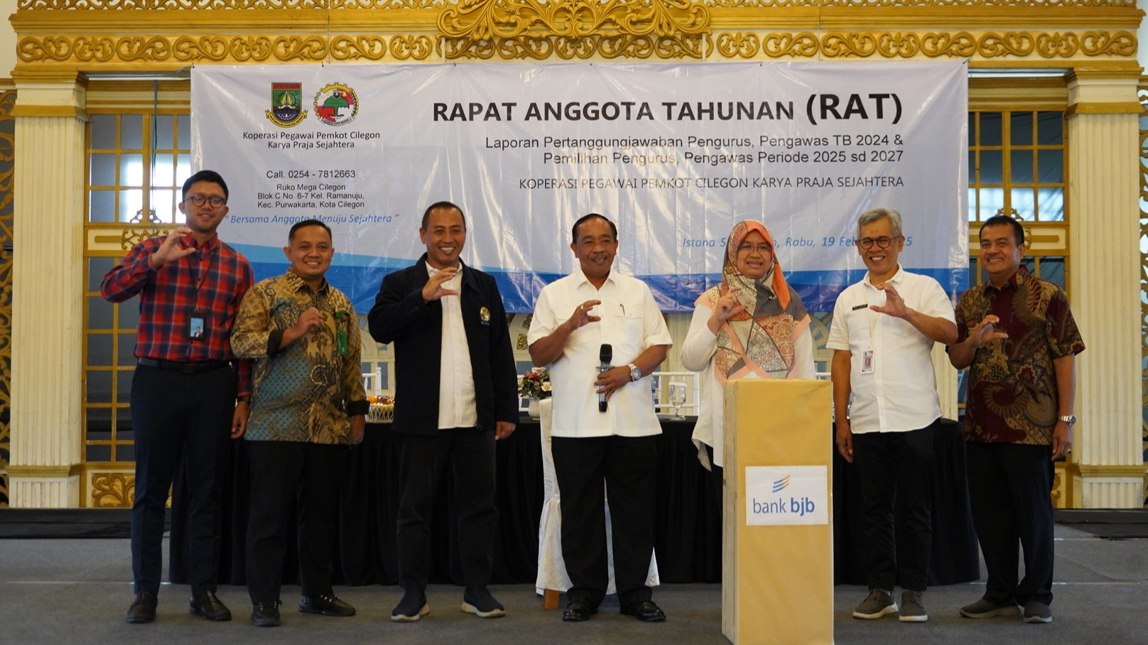 Buka RAT KPS Tahun 2024, Sekda Maman : Partisipasi Anggota Kunci Pengembangan Koperasi