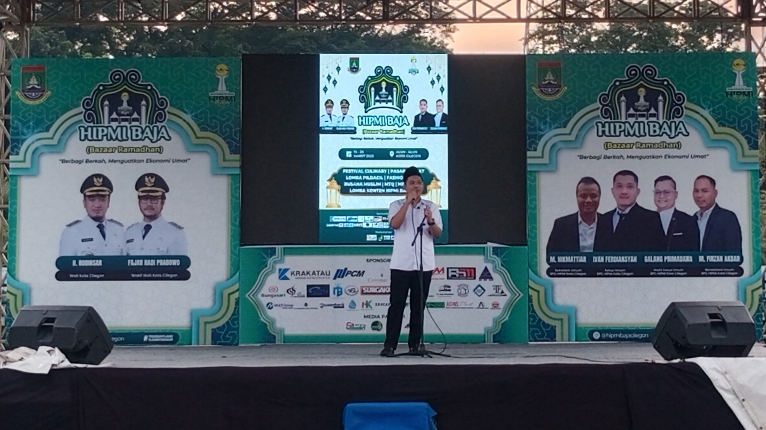 Gelar Bazar Ramadhan 1446 H, HIPMI Baja Cilegon Komitmen Dorong Pertumbuhan UMKM Lokal
