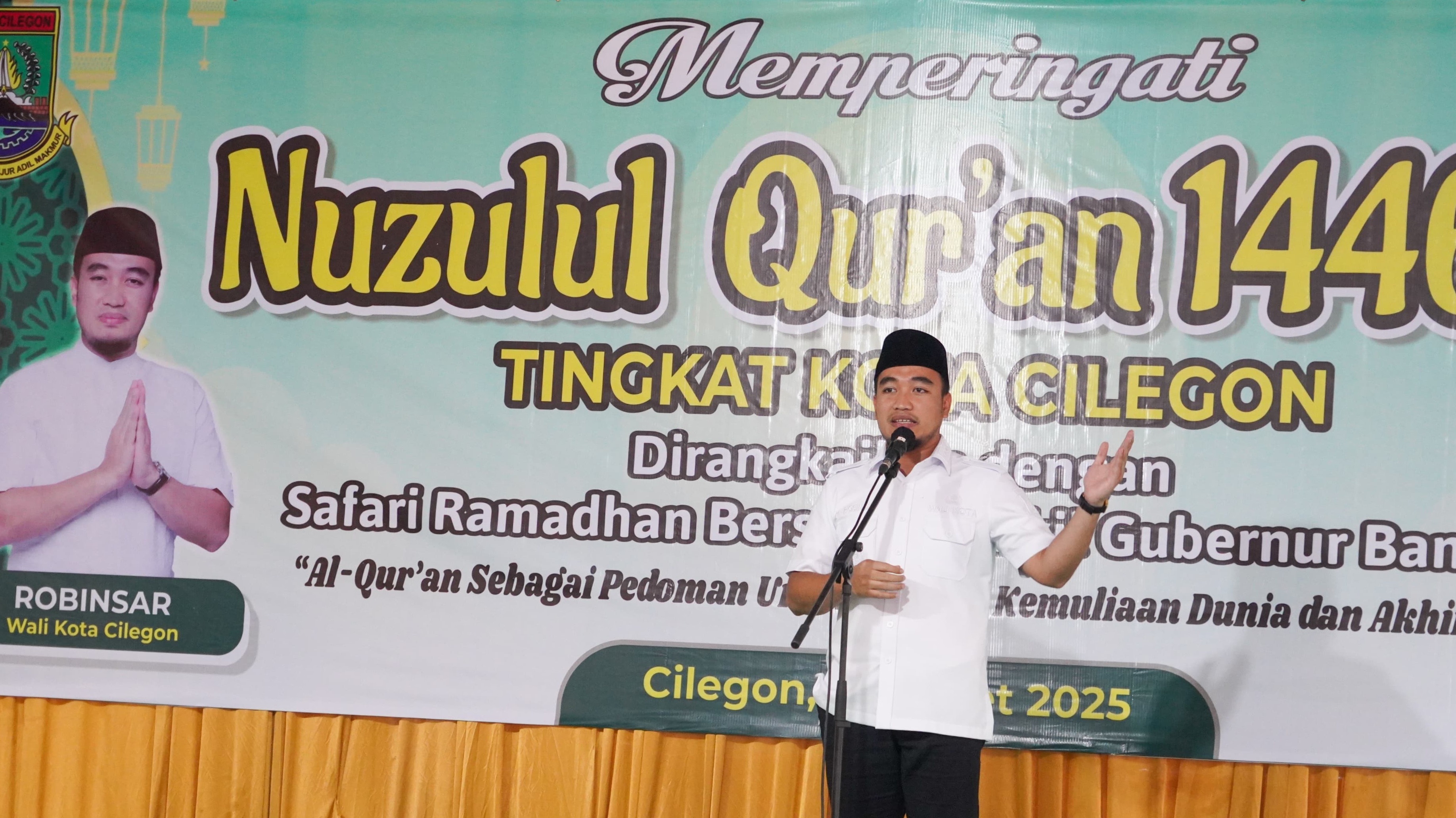 Peringatan Nuzulul Quran, Walikota Robinsar : Jadikan Al-Qur’an Sebagai Pedoman Hidup