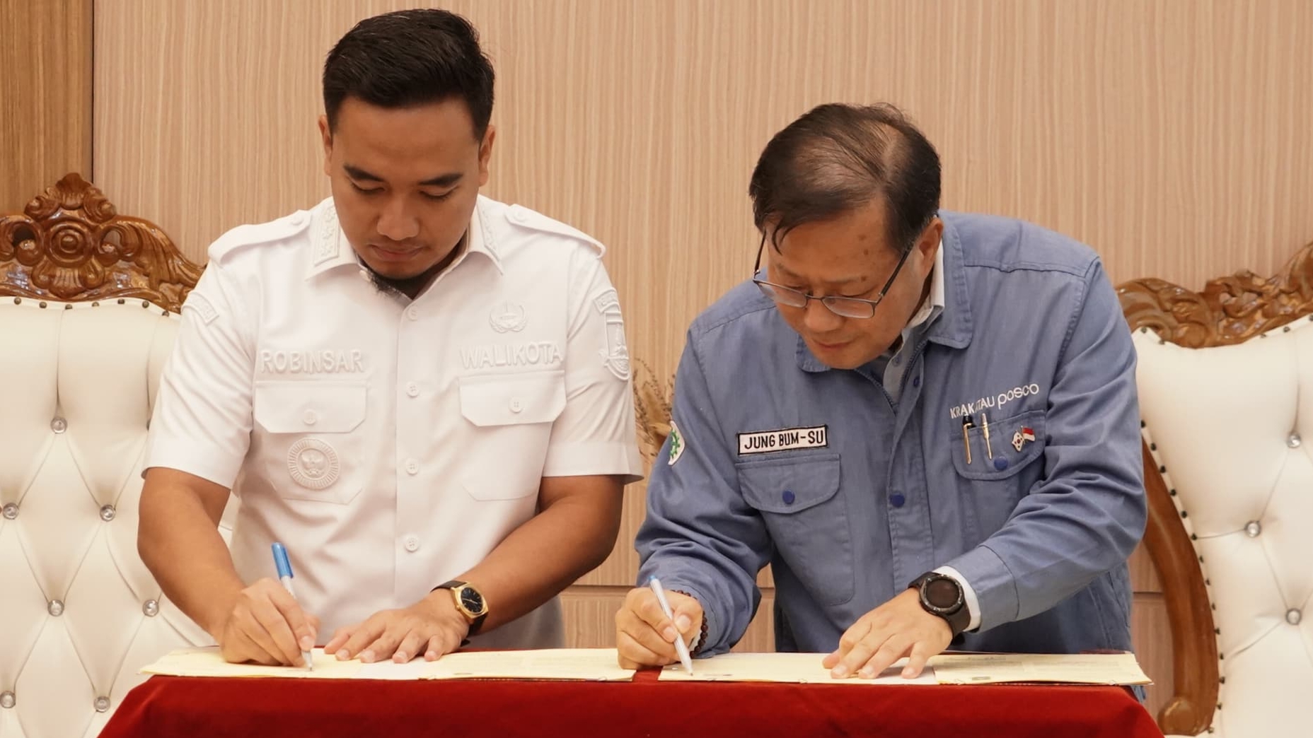 Program Bahasa Korea Resmi Diluncurkan, Pemkot Cilegon dan PT Krakatau Posco Teken