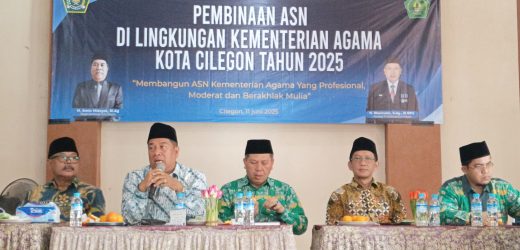 Kemenag Cilegon Berikan Pembinaan ASN untuk Meningkatkan Kinerja