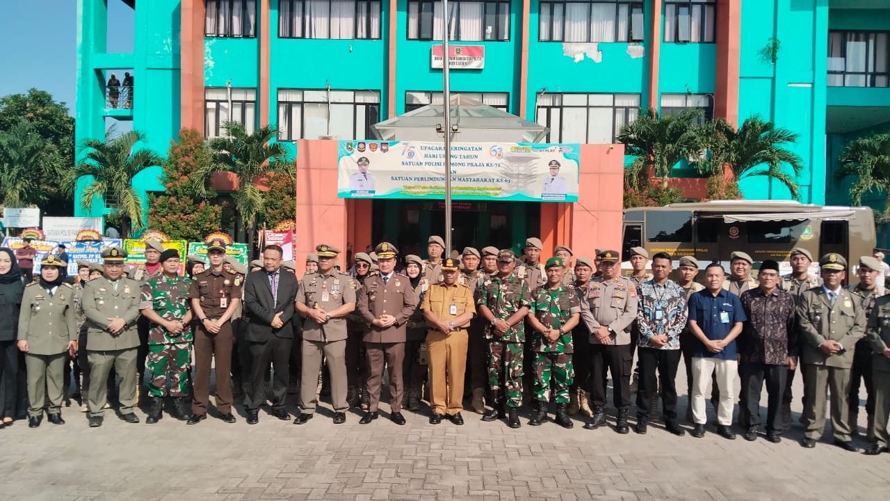 Hadiri HUT Satpol PP ke-75 dan Satlinmas ke-63, Robinsar: Tegas Namun Bijak