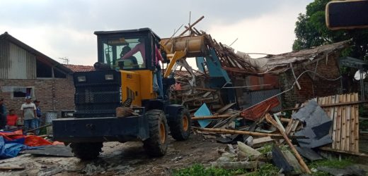 Penertiban Link Lapak Sukmajaya Terus Berjalan, 203 Rumah Telah Dibongkar