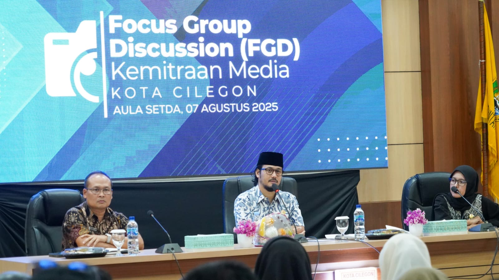 Perkuat Sinergi dengan Insan Pers, Pemkot Cilegon Gelar FGD Kemitraan Media