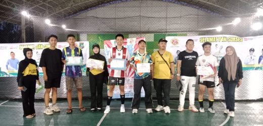 Meriahkan HUT ke-80 RI, Karang Taruna Pabean Gelar Turnamen Futsal Antar RW