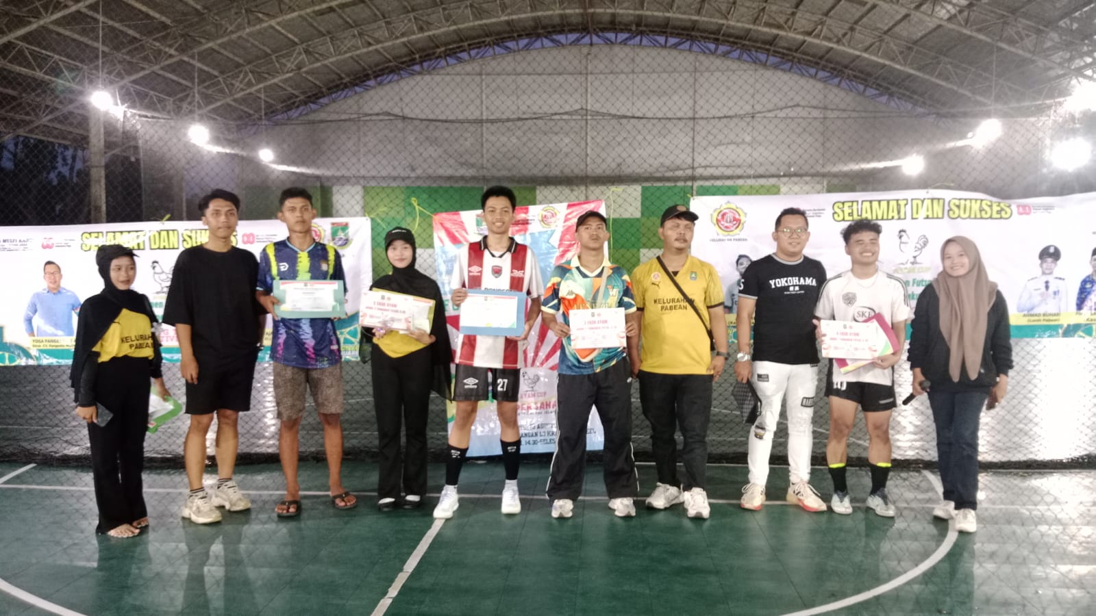 Meriahkan HUT ke-80 RI, Karang Taruna Pabean Gelar Turnamen Futsal Antar RW