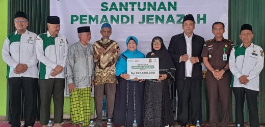 Tahap Pertama, Baznas Cilegon Salurkan Santunan kepada 344 Pemandi Jenazah