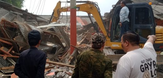 Penataan Lahan  Lapak Sukmajaya Terus Berjalan, 227 Rumah Telah Dibongkar