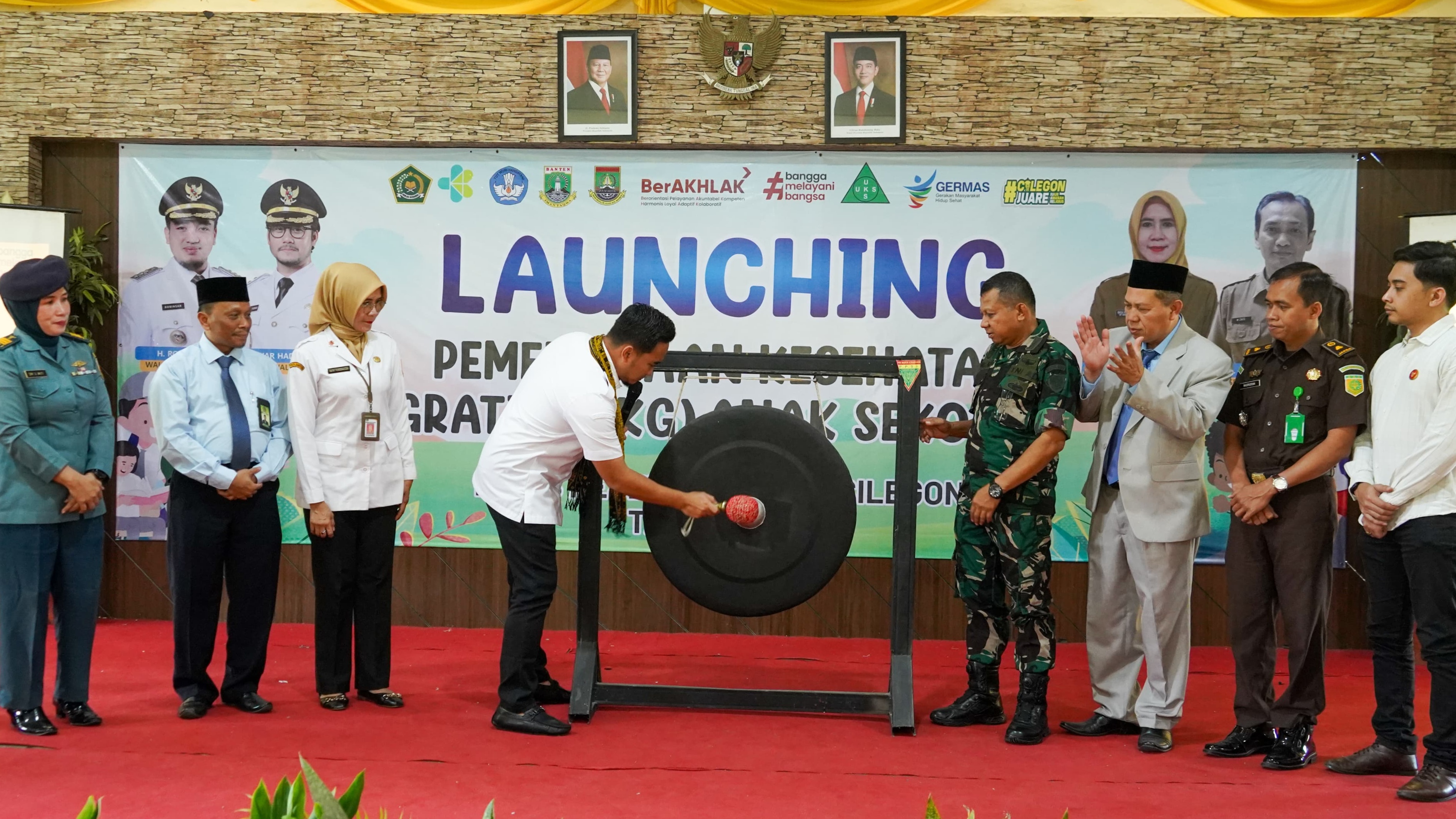 Pemkot Cilegon Launching Program PKG Bagi Anak Sekolah