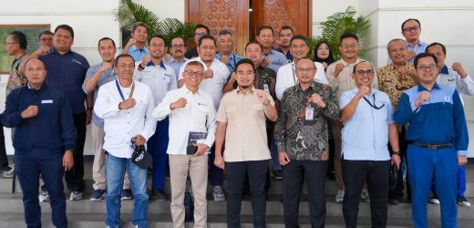 Bertemu Inaplas,Walikota Cilegon Bahas Evaluasi Penanganan Banjir Ciwandan