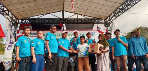 Meriah!! PT Asahimas Chemical Rayakan HUT Ke-36 Bersama Warga Gunung Sugih