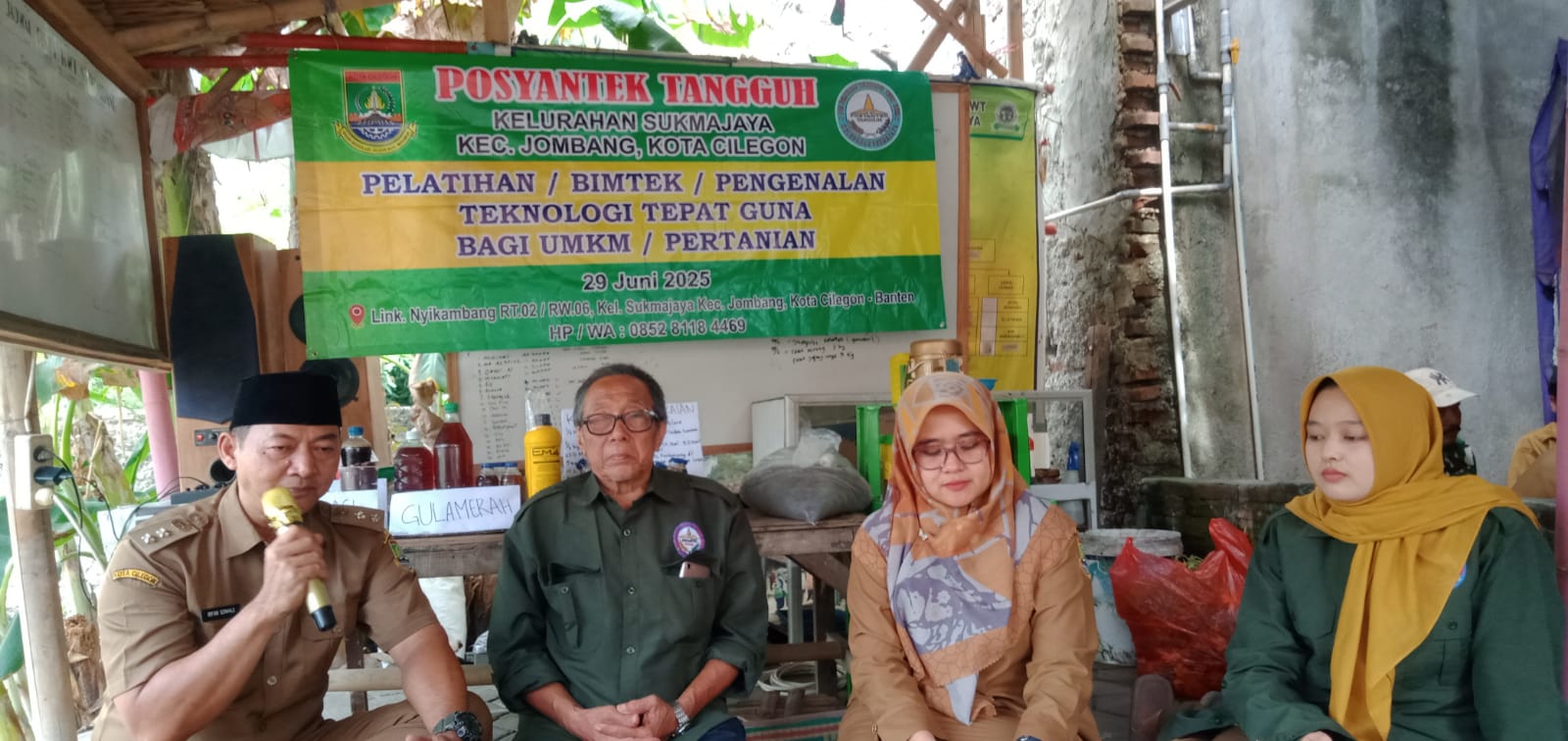 Menuju Lomba Nasional, Posyantek Tangguh Latih UMKM dan Petani Kenalkan Teknologi Pupuk Organik