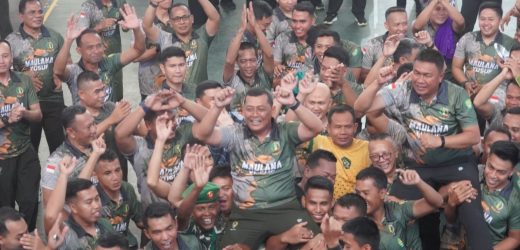 Pamitan Tanpa Air Mata, Brigjen Andrian Tinggalkan Korem 064/MY dengan Pesan Hangat dan Semangat Baru