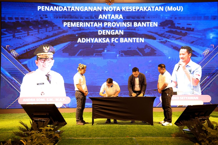 Bertepatan Dengan Hari Olahraga Nasional, Kejaksaan Launching Adhyaksa FC Banten