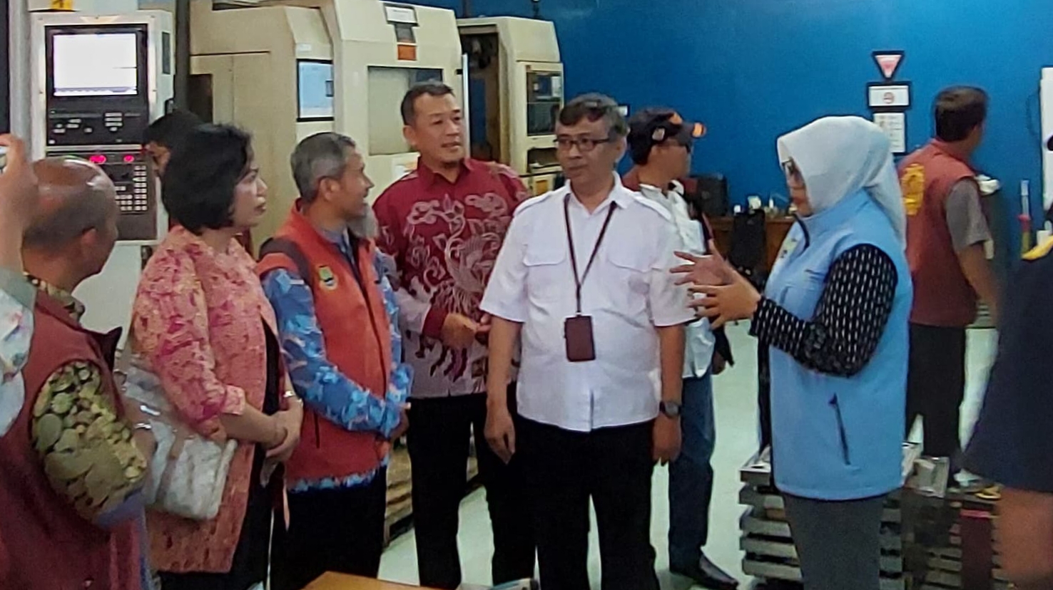Lewat Kunjungan ke UPTD Logam Jawa Barat, Disperindag Cilegon dan CMM Dorong Penguatan IKM Logam