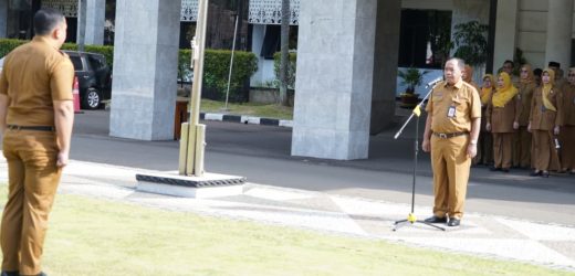 Pimpin Apel, Sekda Maman Tegaskan OPD Harus Tertib Administrasi