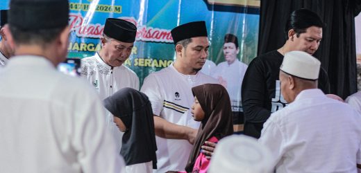 Komunitas Sepak Bola Serang (KSBS) Gelar Buka Bersama dan Santunan Anak Yatim