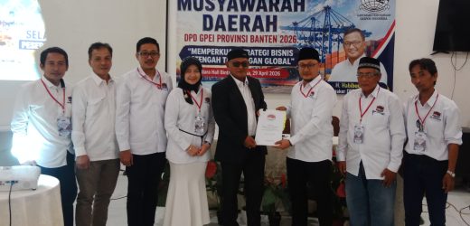 Musda GPEI Banten 2026, Tetapkan Habibudin sebagai Ketua Formatur