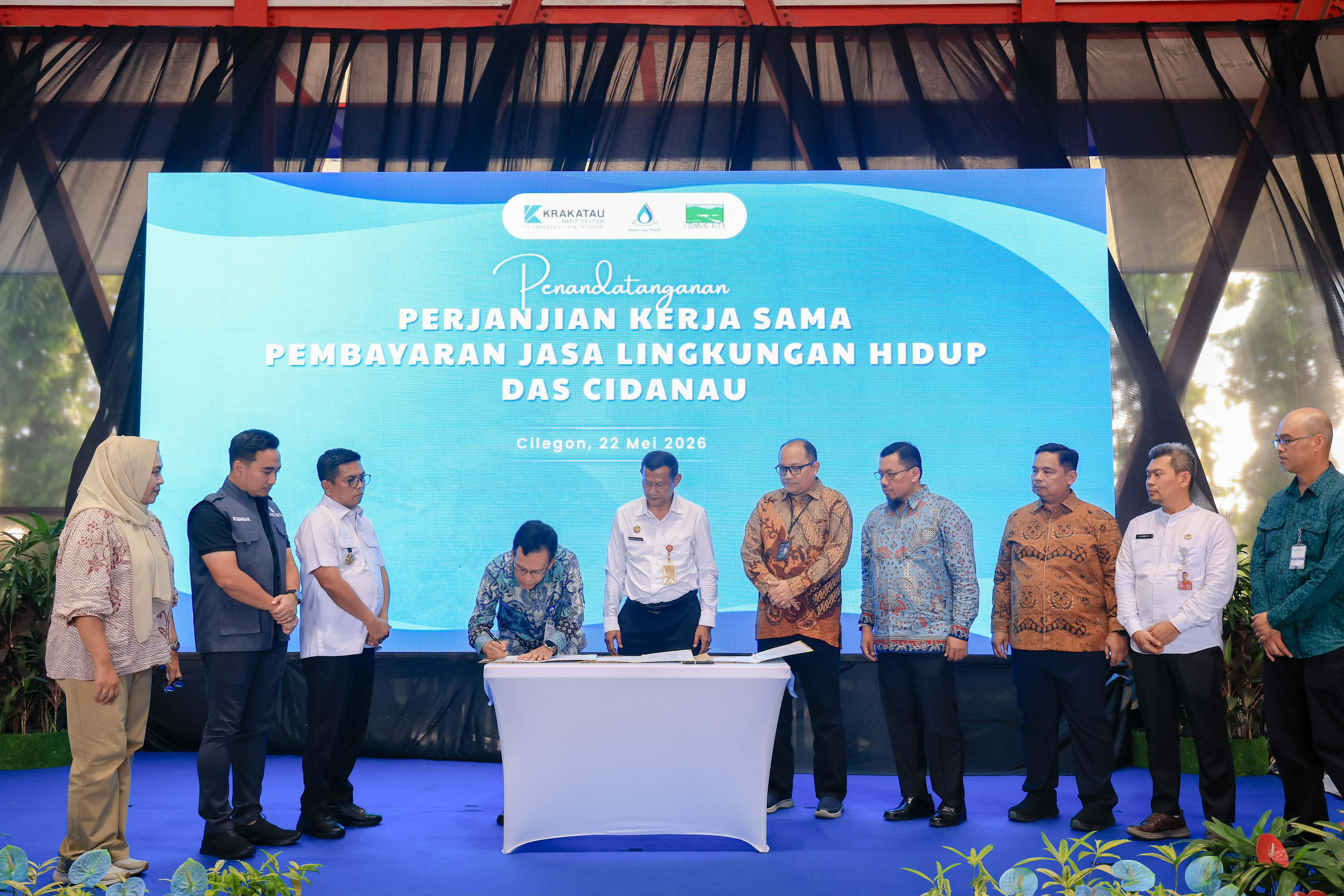 Program Jasa Lingkungan DAS Cidanau, Gubernur Andra Soni: Menjaga Hulu demi Hilir