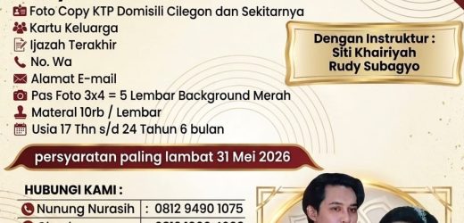 LKP MULLIA Buka Program Gratis Tata Rias Gaun Panjang, Target Cetak 20 Wirausaha Muda Cilegon