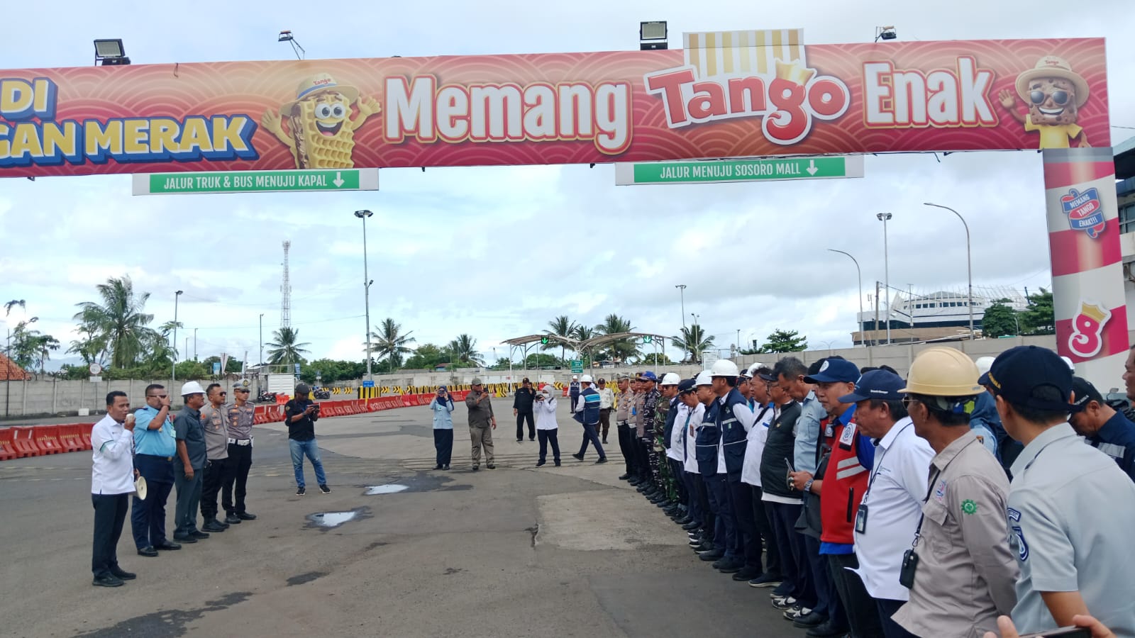 ASDP Uji Coba One Gate System di Pelabuhan Merak untuk Sterilisasi Jelang Idul Adha