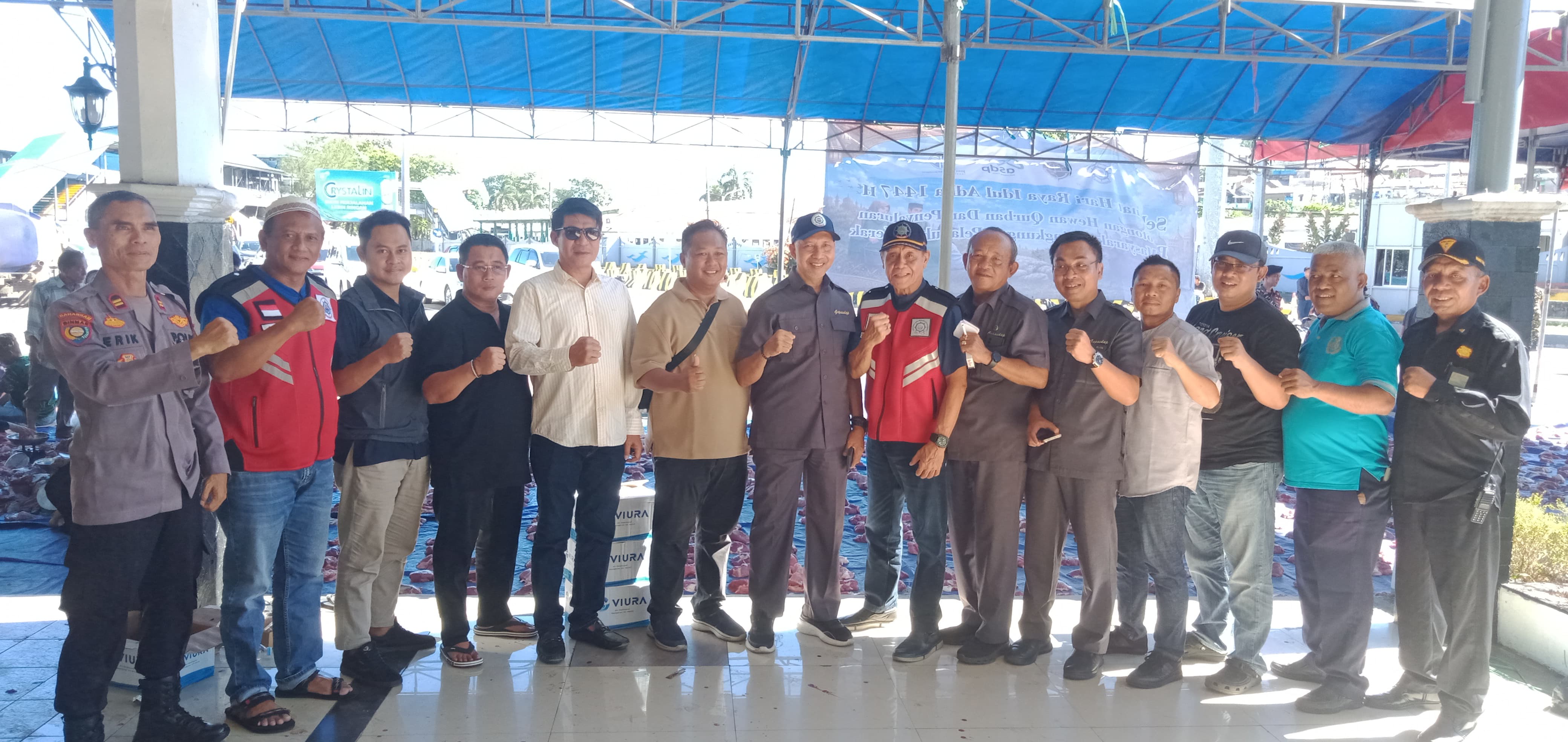 Gapasdap Merak Menggelar Kurban 12 Ekor Sapi dan 2 Ekor Kambing, Target 2.500 Warga Sekitar Pelabuhan Merak