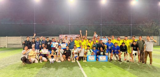 Dover Cup III External Ditutup Turnamen Mini Soccer, PT. MFI Raih Juara 1