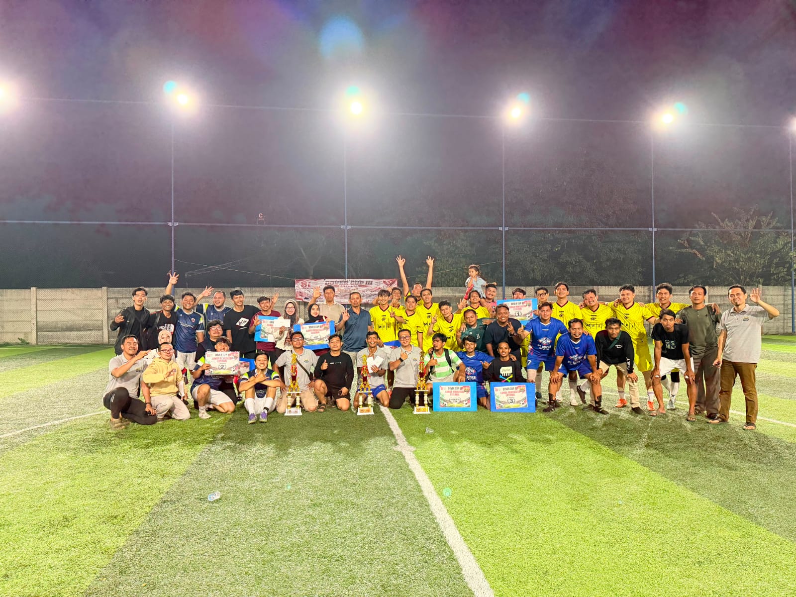 Dover Cup III External Ditutup Turnamen Mini Soccer, PT. MFI Raih Juara 1