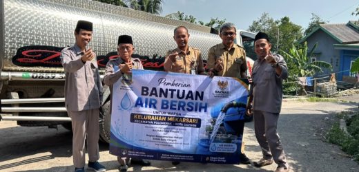 BAZNAS Kota Cilegon dan Pemkot Cilegon Salurkan 10.000 Liter Air Bersih untuk Warga Tembulun Terdampak Kekeringan